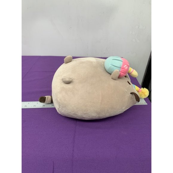 Pusheen Cat Gund 2017 11 Inch Birthday Cat Cupcake Plush Stuffed Animal - Picture 8 of 10